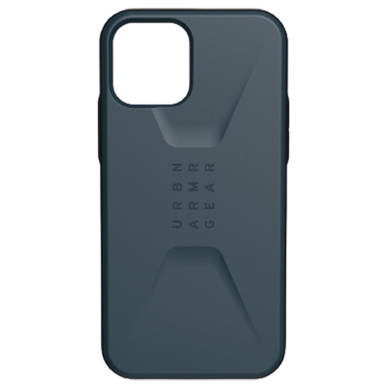 UAG CIVILIAN Case - iPhone 12 Mini 5.4' - MALLARD ( GUNMETAL )-Front