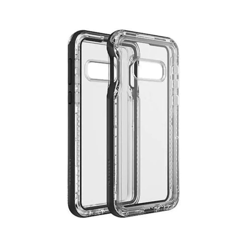 lifeproof-next-case-samsung-galaxy-s10e-clear-black-eol-front-back