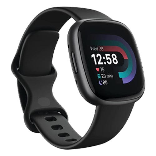 Fitbit Smart Watch Black/Graphite Aluminum Fitbit Versa 4 Smart Watch