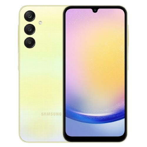 Samsung Mobile Yellow Samsung Galaxy A25 (A256E-DSN 8GB RAM 128GB 5G)