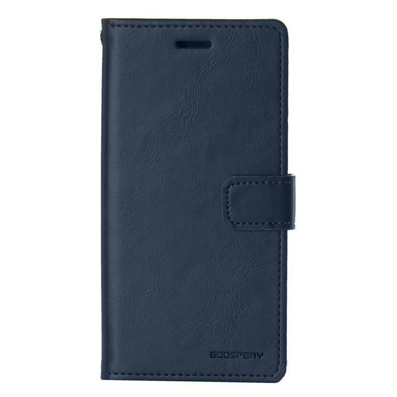 Blue Moon TPU Book CaseFor- iPhone 12 Mini 5.4' - Navy-Front