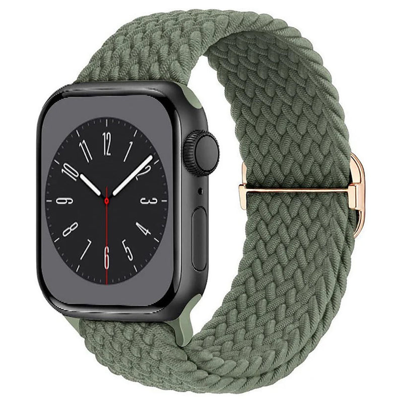 Redefine Braided Stretchy iWatch Band for size 38/40/41 - Green