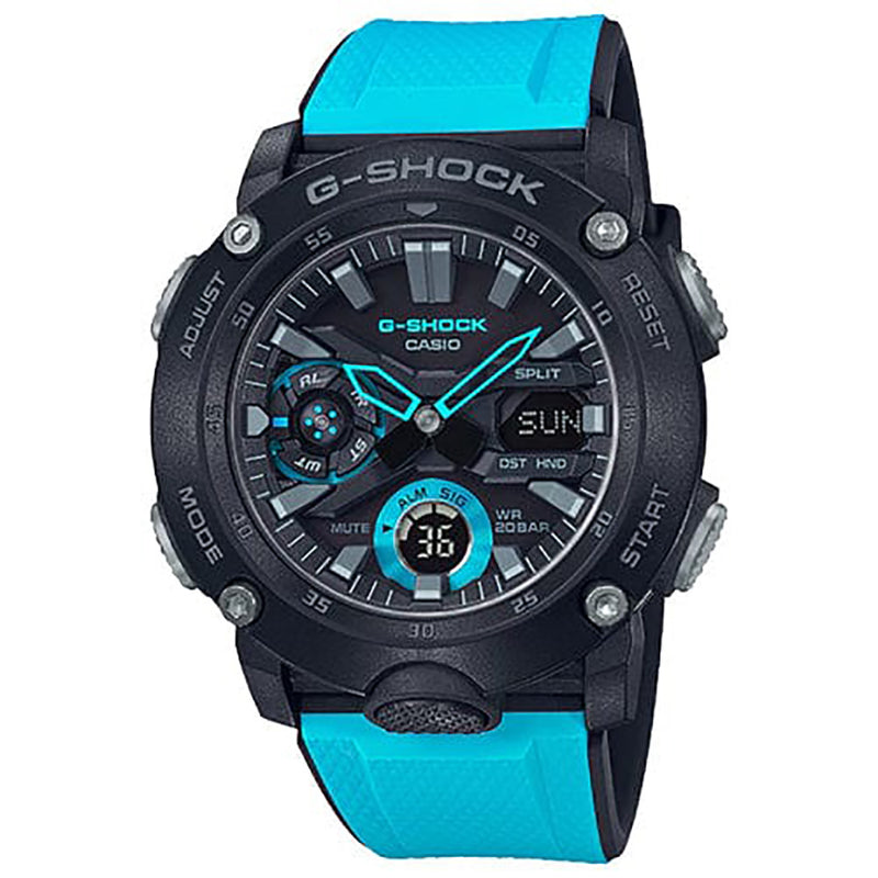 Casio G-Shock Carbon Core Guard Resin Watch - Blue