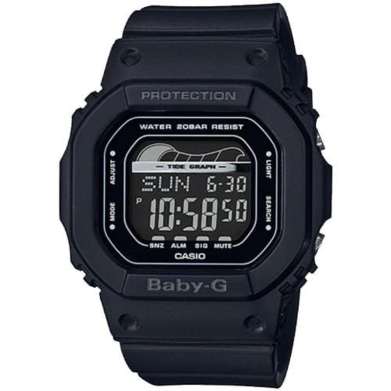 Casio Baby G Digital G-LIDE Sport with Tide Graph - Black