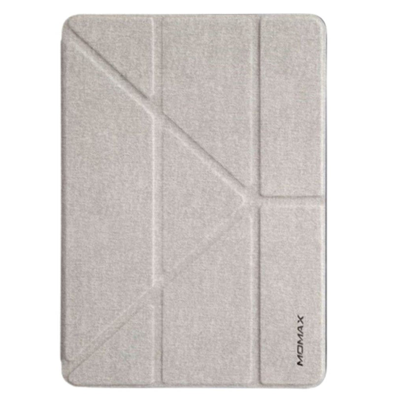 MOMAX FLIP COVER with PENCIL HOLDER - IPAD 10.2' (2019/2020) - GREY- Front