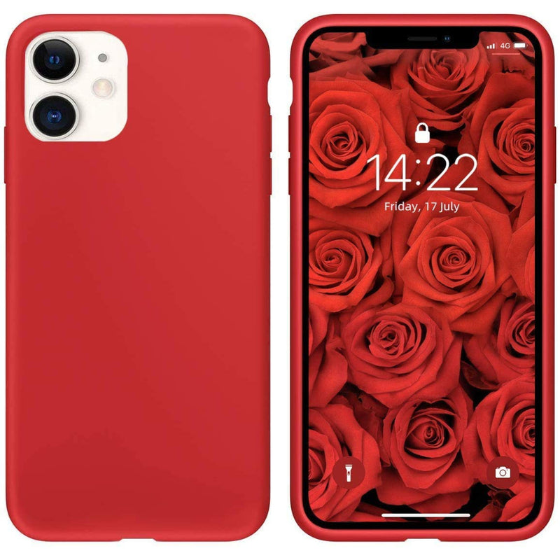 HANA TPU JELLY CASE - APPLE iPhone 11 (6.1') - RED Front