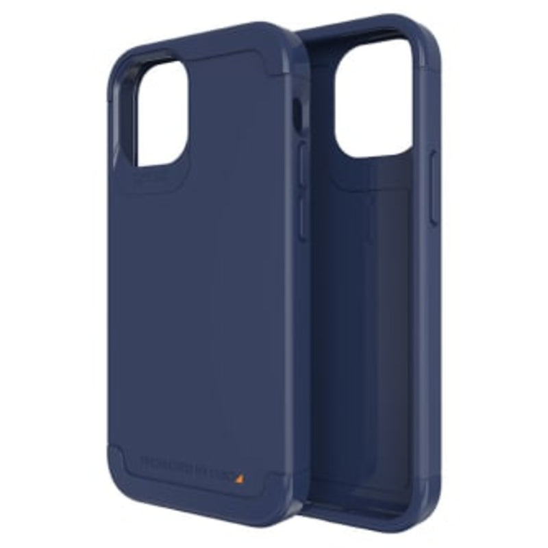 Gear4 Wembley Palette Case - iPhone 12 Mini 5.4' - Blue-Front-Back