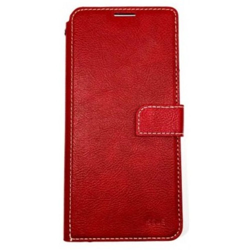 Buy ISSUE Diary Case w/ Card Slot - APPLE iPhone 12 Mini 5.4' - RED-Front