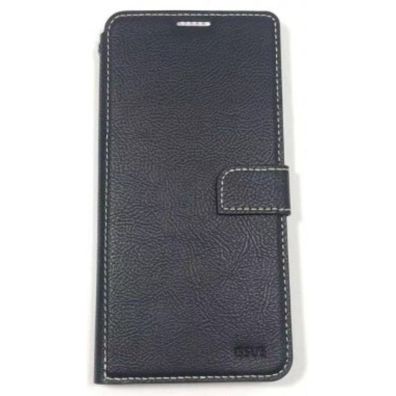 Buy ISSUE Diary Case w/ Card Slot - APPLE iPhone 12 Pro Max 6.7' - BLACK-Front