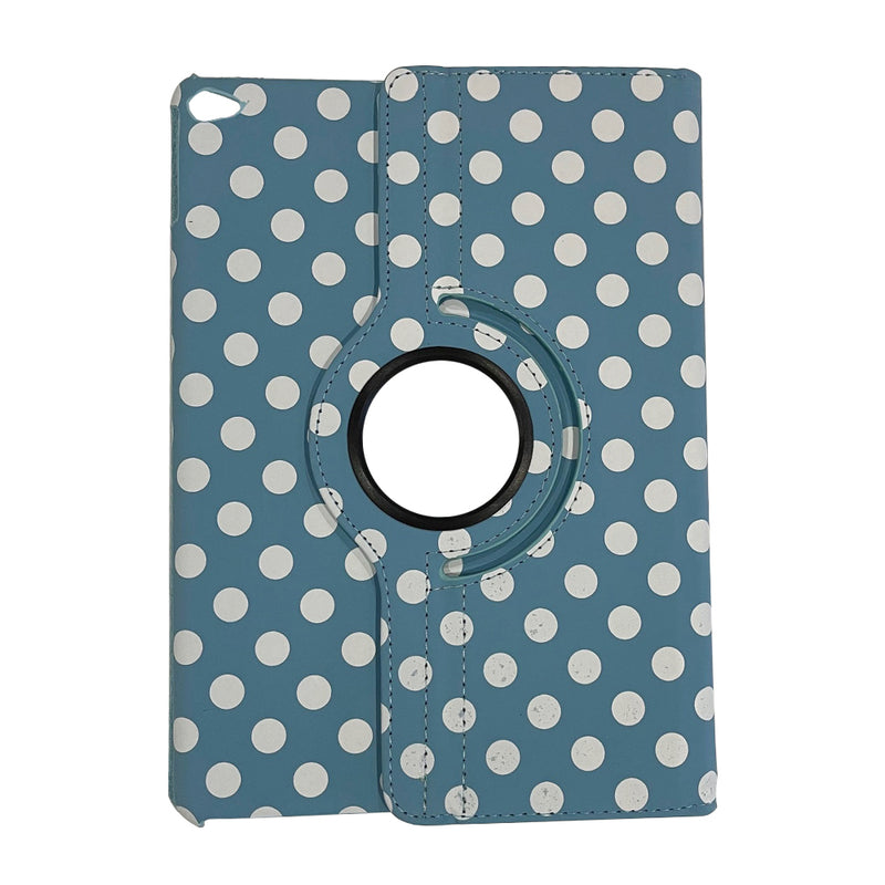 Buy 360 Swivel Flip Case - iPad AIR 2  - POKADOT BLUE