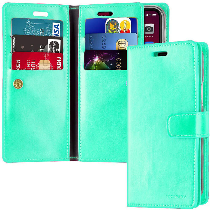 Buy Mansoor Diary Case with Card Slot For iPhone 12 Mini 5.4' - Mint