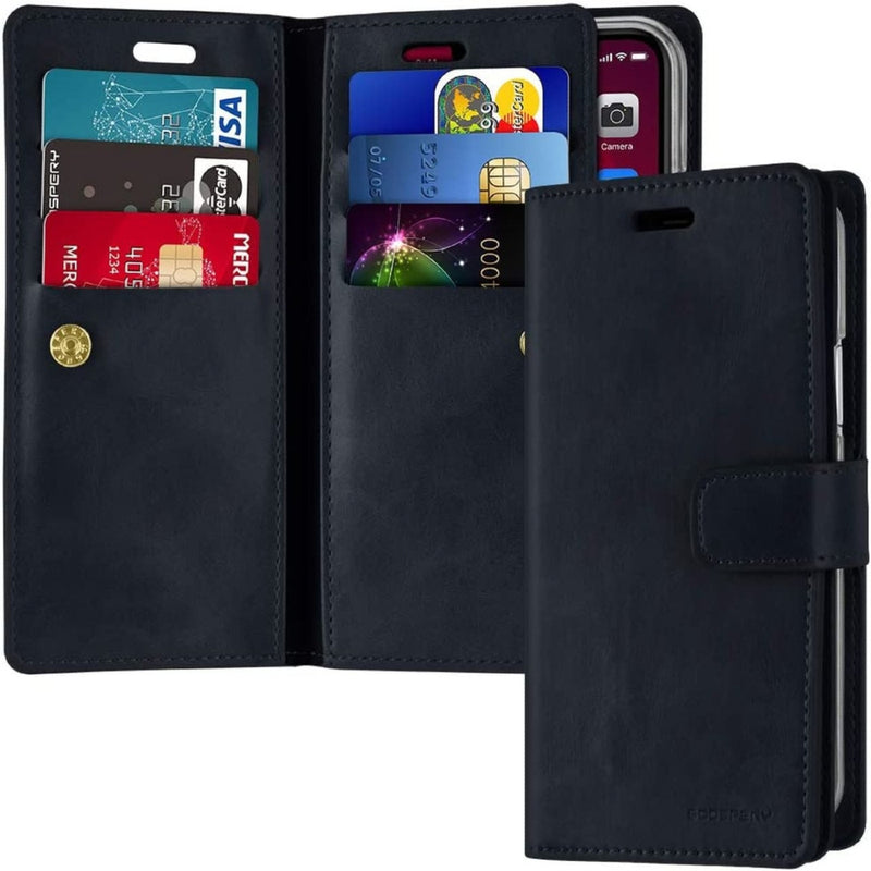 Buy Mansoor Diary Case w/ Card Slot For iPhone 12 / 12 Pro 6.1' - Navy