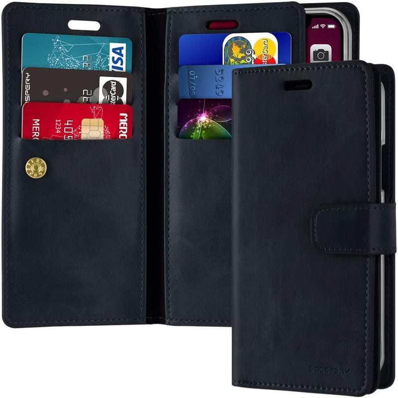 Buy Mansoor Diary Case w/ Card Slot For iPhone 12 Pro Max 6.7' - Navy