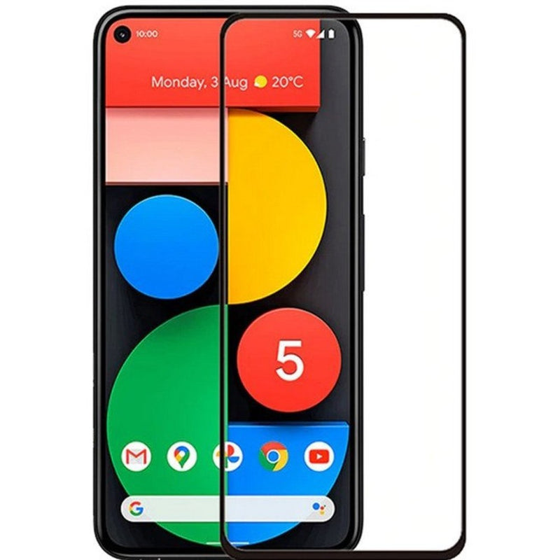 Buy TEMPERED GLASS - PIXEL 5 - FULL Black Trim